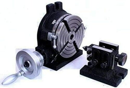 HV6 Rotary Table 4 Slot 6" 150 mm With Tailstock & dividing Indexing Plates Set