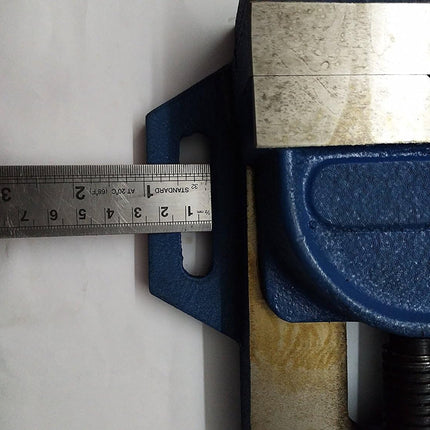 Caste Iron Drill Press Vise Vice Tilting Jaw- Steel Hardened Jaws