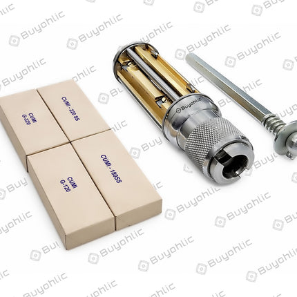 Buyohlic's Adjustable Engine Cylinder Honing Machine Kit with Replaceable Abrasive Stones