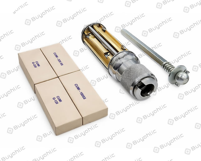 Buyohlic's Adjustable Engine Cylinder Honing Machine Kit with Replaceable Abrasive Stones