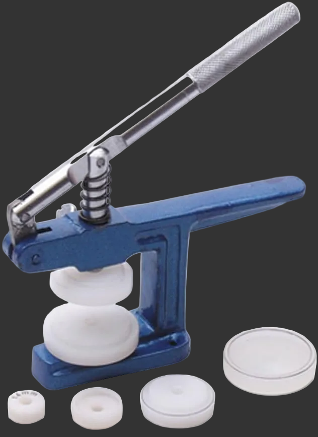 Small Glass Fitting Machine with 6 Nylon Dies