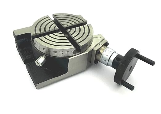 Horizontal Vertical 4" Inch II 100 mm Rotary Milling Tables