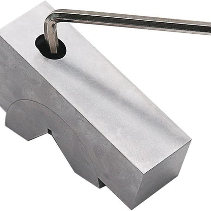 Buyohlic's Adjustable Angle Block - 95 x 45 x 48 MM Multifunctional V Block Milling 0-60° for Milling Machine Planer