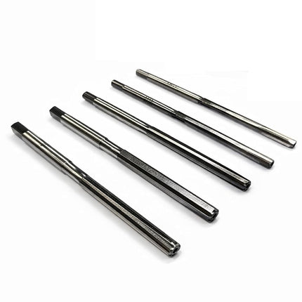 Buyohlic 5-Piece HSS Reamer Set – High Speed Steel, Sizes 4.0 mm, 4.5 mm, 5.0 mm, 5.5 mm & 6 mm