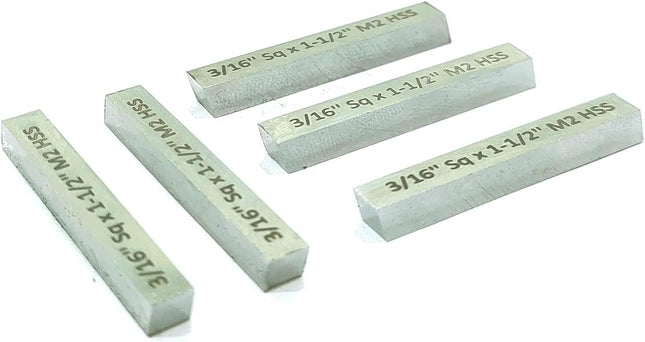 Set of 5 x HSS M2 Cutting Tool Bits for Milling Fly Cutters & Lathe's Turning Tools