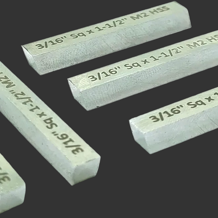Set of 5 x HSS M2 Cutting Tool Bits for Milling Fly Cutters & Lathe's Turning Tools