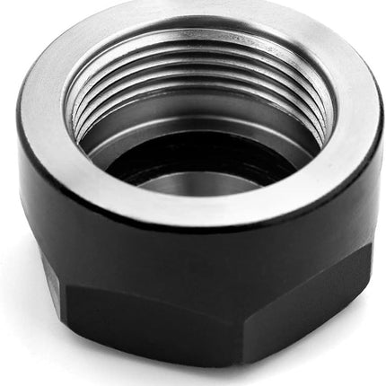 ER20 A Collet Clamping Nuts for CNC Milling Chuck Holder Lathe, 4 Pack (Black)