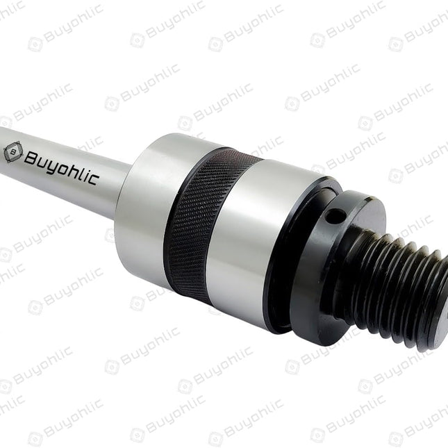 MT2 Precision Live Revolving Center for Woodworking | 1" x 8 TPI Tailstock Chuck Adapter | Morse Taper #2 Lathe Tool Accessory | Runs True & Smooth