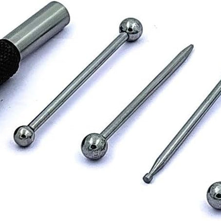 Wiggler & Center finder Set Work Edge Centre Finding Run out concentrical align 5 Pcs Set