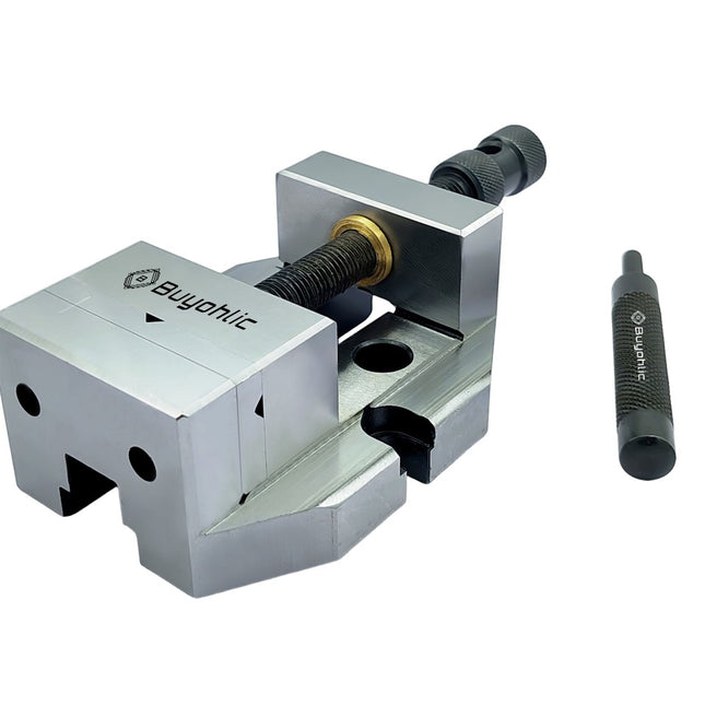Precision 2-3/8" Inches (60 mm) Jaw Width  Grinding Steel Vice -Hardened & Ground Finish