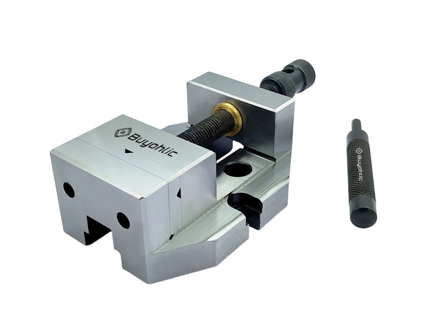 Precision 2-3/8" Inches (60 mm) Jaw Width  Grinding Steel Vice -Hardened & Ground Finish