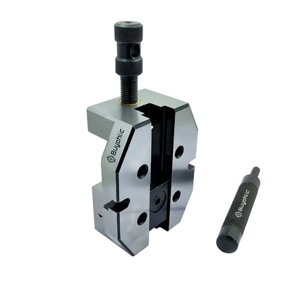Precision 2-3/8" Inches (60 mm) Jaw Width  Grinding Steel Vice -Hardened & Ground Finish