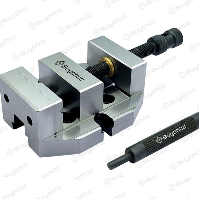 Precision 2-3/8" Inches (60 mm) Jaw Width  Grinding Steel Vice -Hardened & Ground Finish