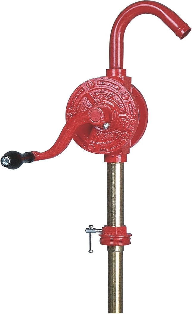 Rotary Barrel Pump, 1" Inlet with 3-piece Threaded Suction Tube