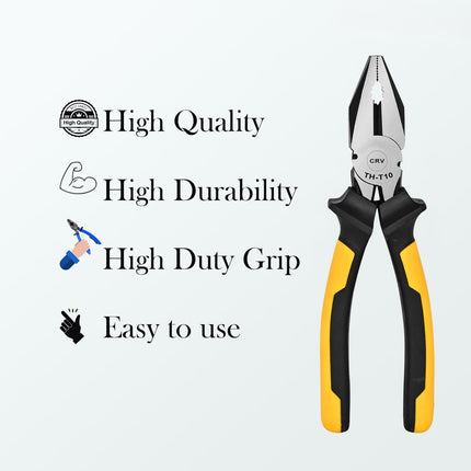 8 Inch Combination Plier CRV (YELLOW)
