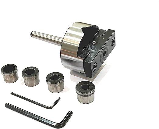 Tailstock V-Boring Adapter-Drilling Of Round Bar