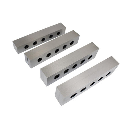 Steel Parallel Set .0002" Hardened (4 pairs - 1/2')
