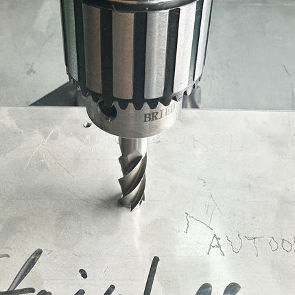 1/8" 3/16" 1/4" 5/16" 3/8" 1/2" high Speed Steel HSS 4 Flute Straight End Mill Cutter 5/32" 1/16" Set of 8