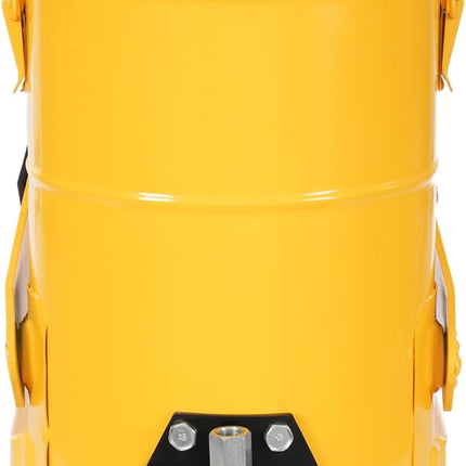 Grease Pump, 2.64Gal Foot-Operated Grease Pump, Portable High-Pressure Grease Pump with 6.56ft Hose, Anti-Slip Pads, 10000psi Max Pressure, 0.007lbs Single Oil Output, Foot Lever Operate the Pump