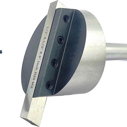 4" Inch Head Fly Cutter with Carbide Indexable Tip (TNMG16) Tool Bit