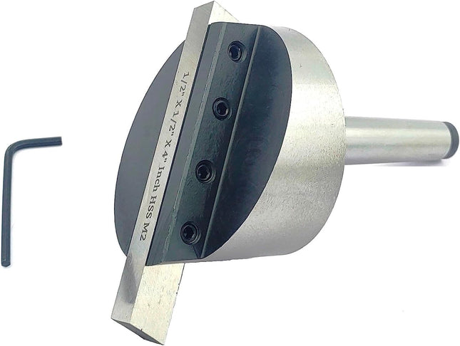 4" Inch Head Fly Cutter with Carbide Indexable Tip (TNMG16) Tool Bit