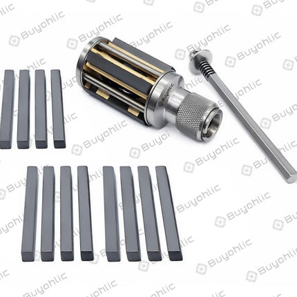 Buyohlic's Adjustable Engine Cylinder Honing Machine Kit with Replaceable Abrasive Stones