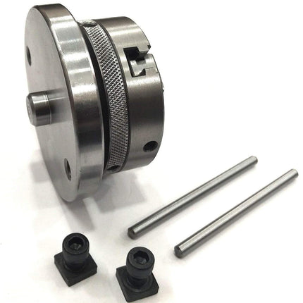 4"/ 100 mm Regular Rotary Table With Small Chucks and back Plate
