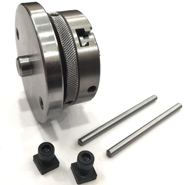4"/ 100 mm Regular Rotary Milling Indexing Table With Small Chucks and back Plate