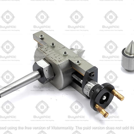 Lathe's Live Tailstock Taper Metal Turning Attachment II Interchangeable Live & Dead Center Options