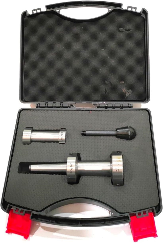 Design Rigid And More Precise- Lathe Tailstock Die Holder-Imperial Sizes Machine Tools With Plastic Box