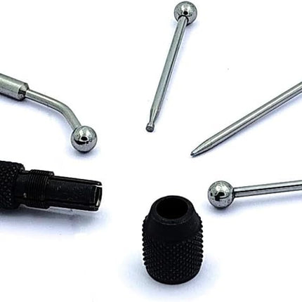 Wiggler & Center finder Set Work Edge Centre Finding Run out concentrical align 5 Pcs Set