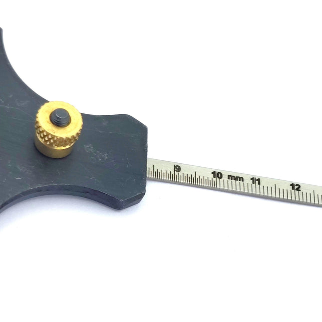 Engineer's Depth Gauge cum Ruler Metric & Imperial 6"/ 150 mm