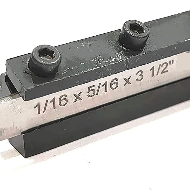 Non- Adjustable T-Parting Cut off Holder with Blade for Lathe Machine Tools