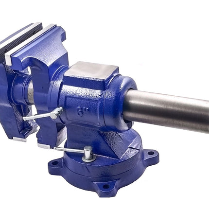 6" Heavy Duty  Double Swivel 360° Rotating Bench Vise