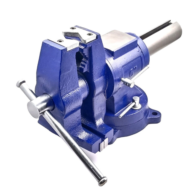 6" Heavy Duty  Double Swivel 360° Rotating Bench Vise