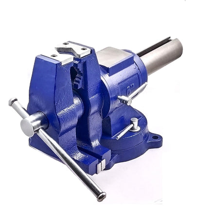 6" Heavy Duty  Double Swivel 360° Rotating Bench Vise