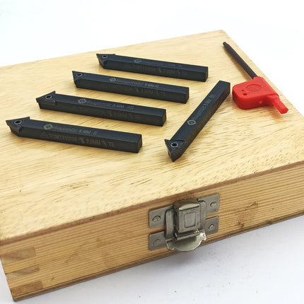 Lathe Epoxy Finish Indexable Turning Tool Holder with Carbide Inserts