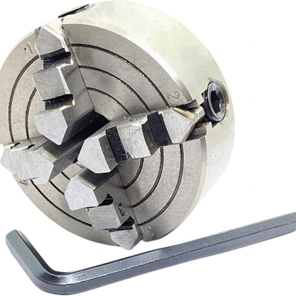 Small Chucks for 3" I 80 mm & 4" Inch I 100 mm Rotary tables and Mini Lathes