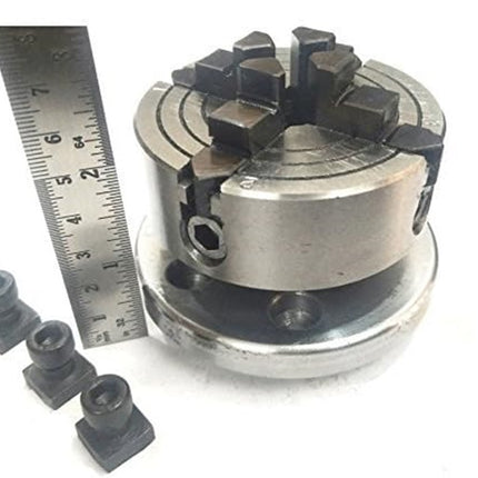 4"/ 100 mm Regular Rotary Milling Indexing Table With Small Chucks and back Plate