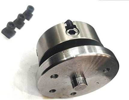 4"/ 100 mm Regular Rotary Table With Small Chucks and back Plate