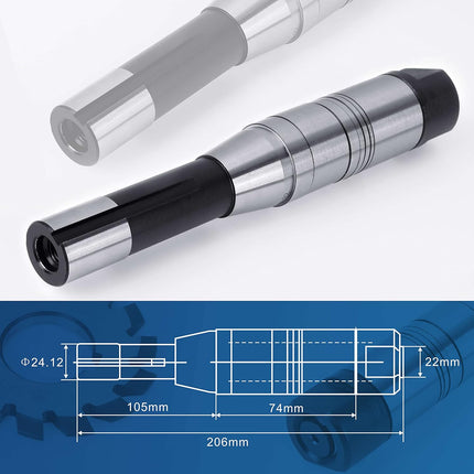 HSS Involute Gear Cutter - DP16 PA14-1/2, Bore22 No.1-8 Gear Cutters, R8 Shank, Milling Arbor Gear Mill Cutter Holder - Lathe CNC Cutting Tools