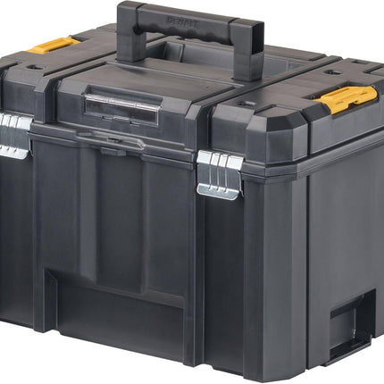 Tool Box, Extra Large Design, Removable Tray for Easy Access to Tools, Water and Debris Resistant