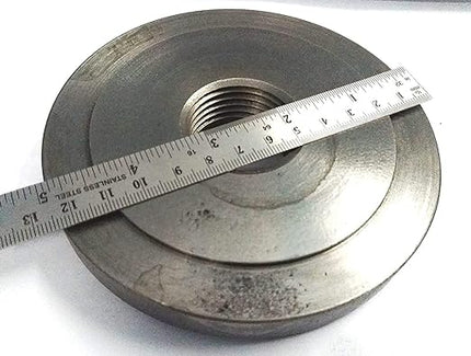 Lathe Chuck Back Plate  Diameter 125 mm Thread Workholding Tool
