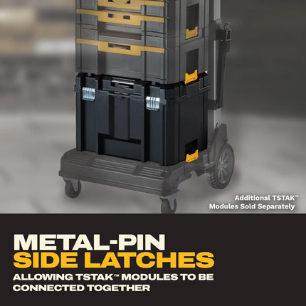 Tool Box, Extra Large Design, Removable Tray for Easy Access to Tools, Water and Debris Resistant