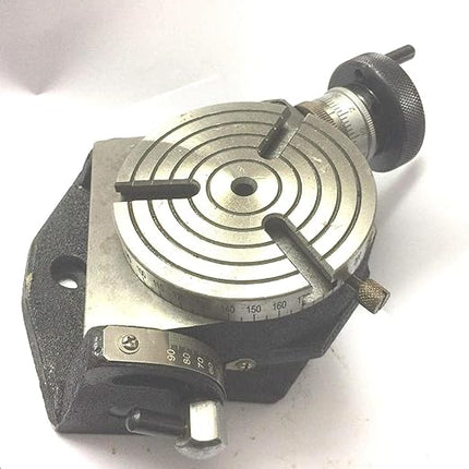 Horizontal Vertical 4" Inch II 100 mm Rotary Milling Tables