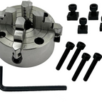 (80 mm 4 Jaws Independent Dog chuck)