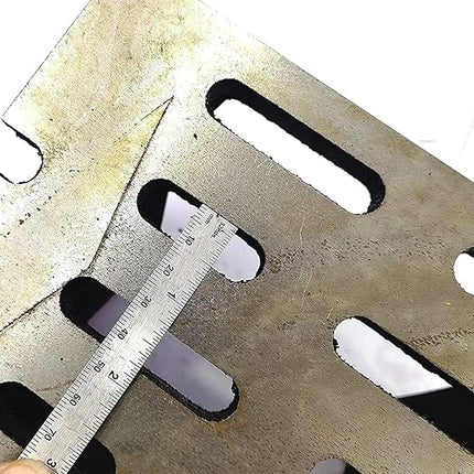 Graded Caste Iron Vee Angle Plates-stress Relieved Slotted
