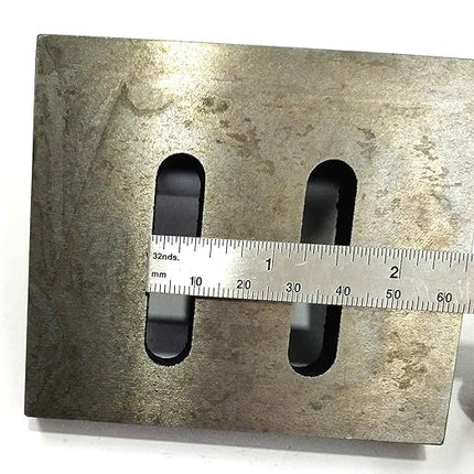 Caste Iron Stress Relieved Slotted webbed Angle Plate
