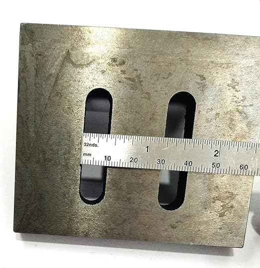 Caste Iron Stress Relieved Slotted webbed Angle Plate
