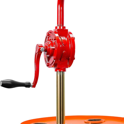 Rotary Barrel Pump, 1" Inlet with 3-piece Threaded Suction Tube